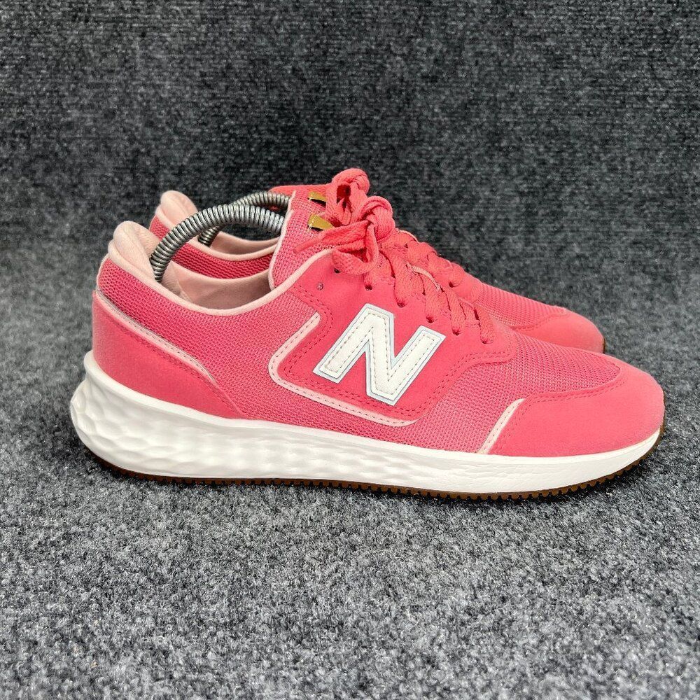 New Balance Fresh Foam X70‎ Sneakers Women's Size 10.5 Pink Athletic Retro Shoes